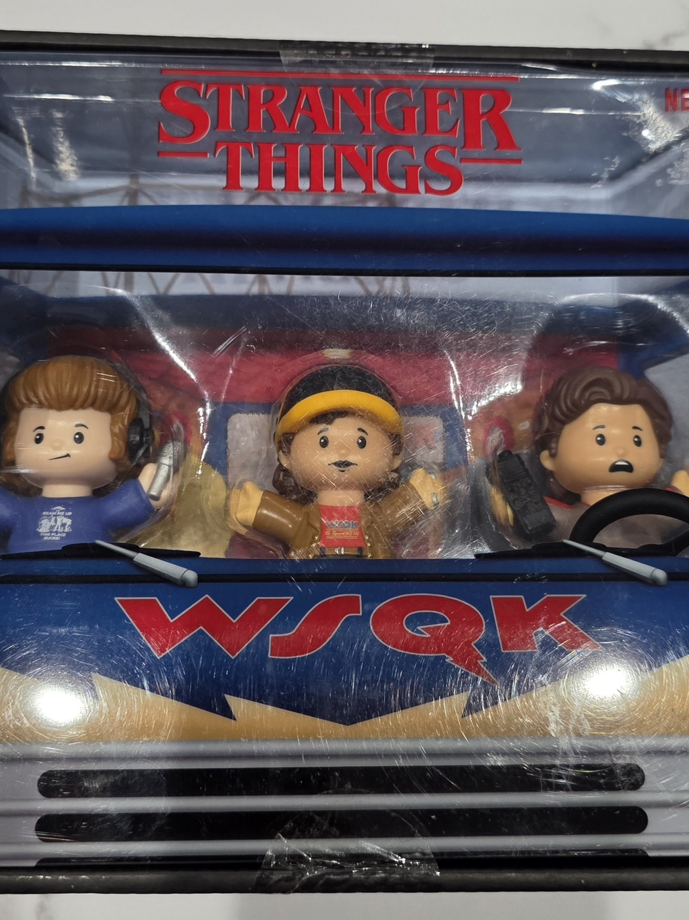 Mattel Stranger Things Figure Set - Blue/Red with Yellow Hat